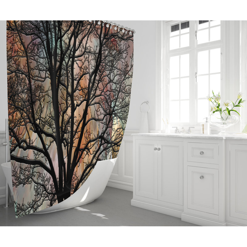 Heenan Shower Curtain, 72" H x 70" W