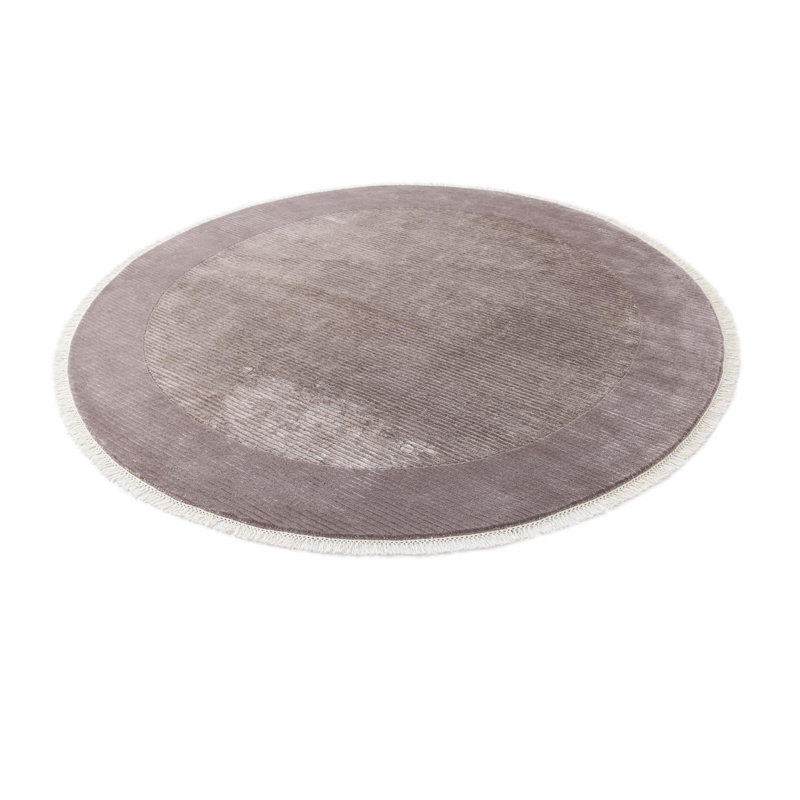 Round Osborne Light Brown Rug