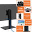 Single Computer Monitor Stand Free Standing Rotation Monitor Mount Vesa 75x75mm/100x100mm