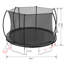 Trampoline 14 pi