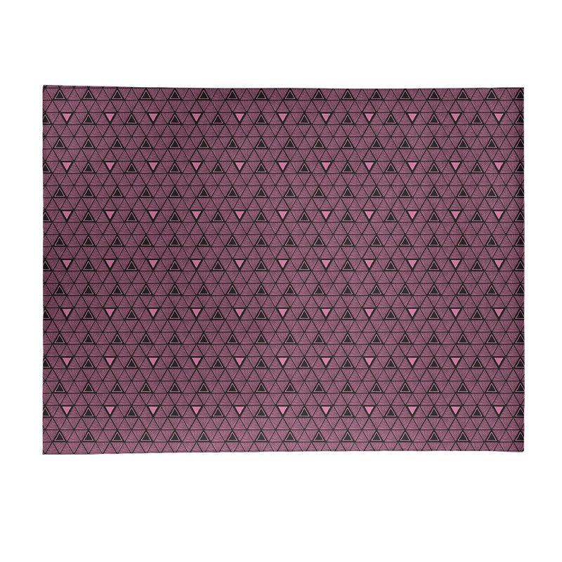Chenille Geometric Indoor Rug, Rectangle 5' x 7'