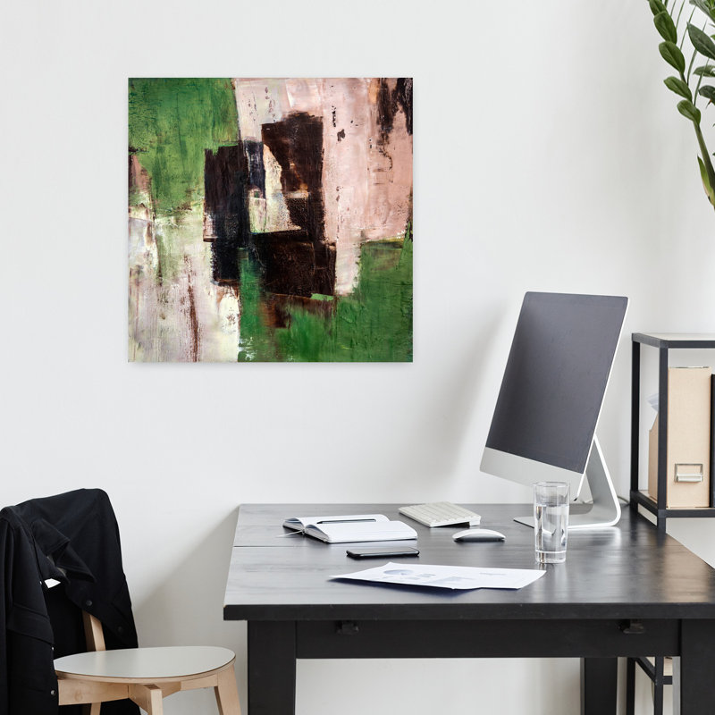 Endless Day Abstract Contemporary Art, 18" H x 18" W