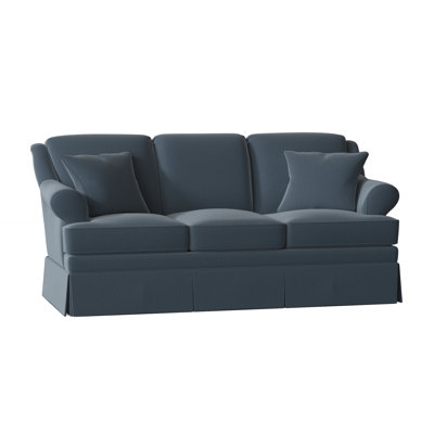 Connor 73" Rolled Arm Sofa with Reversible Cushions