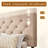 Storage Platform Bed with 4 Drawers and Adjustable Diamond Pattern Linen Headboard-384487601-336196923