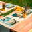 Polyester Abstract Rectangle Placemat