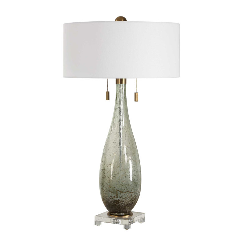 Uttermost Cardoni Green Table Lamp