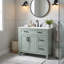 Meuble-lavabo simple 36 po avec plateau en céramique-663581134