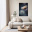Ethereal Blossom Contemporary Dreamy Ethereal Flower Nature Wall Art Print-1233568857