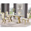 Chaise de salle à manger en velours-285378048-285378051