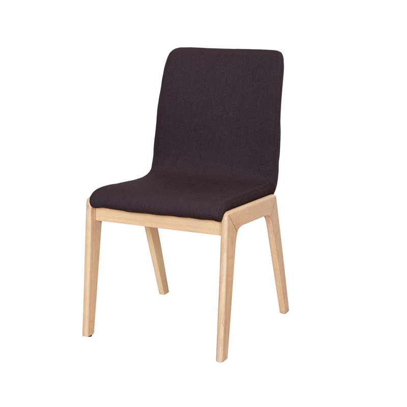 Chaise de salle à manger Arizona, Gris foncé