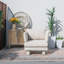 Shenia  Outdoor Patio Upholstered Armchair