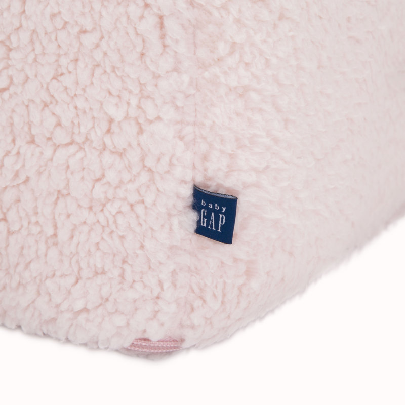 BabyGap Sherpa Bear Chair, Blush