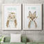 «Dream Big Owl», ensemble de 2 reproductions d'art sur toile-597983944-597983949