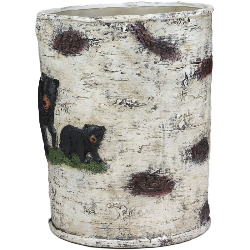 Auline Resin Open Waste Basket