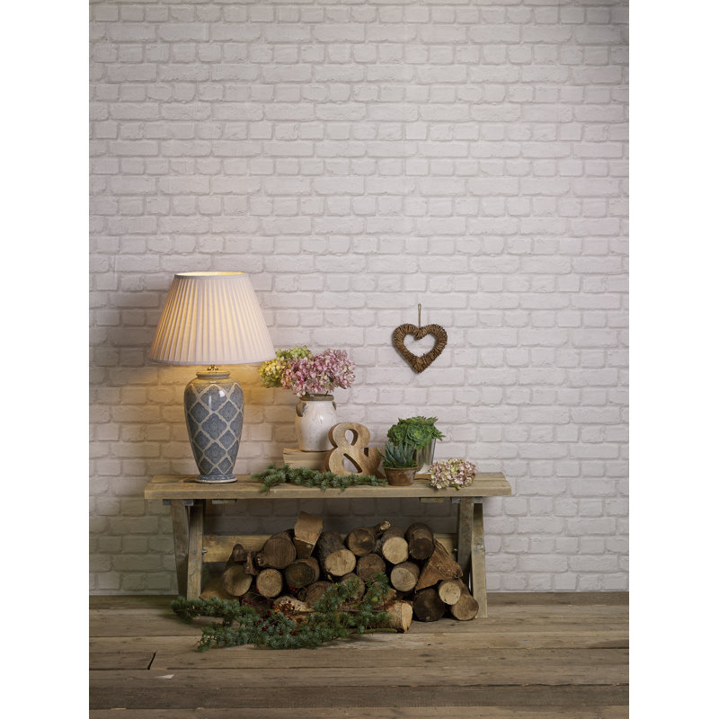Maplewood Ceramic Lamp Base Lamp
