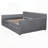 Versatile Upholstered Daybed with Pull-Out Trundle for Extra Sleeping Space-505944072