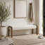 Banc long rembourré 50,25 po-1228695265