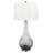 Gelo 31" Smoke and Frosted Glass Table Lamp