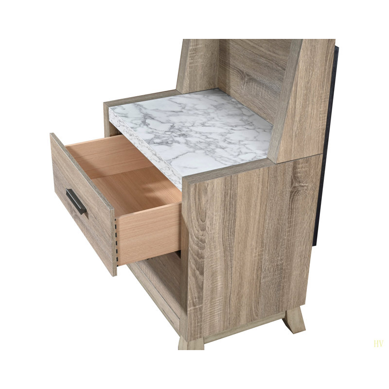 Table de chevet contemporaine 1Pc