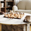Jeu d'échecs Wobble noyer
