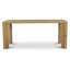 Segment Solid Oak Dining Table-765442928
