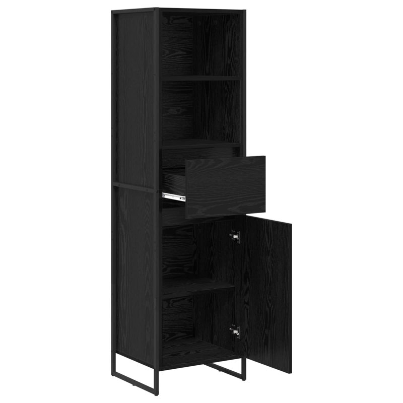 43cm Sideboard, Black Oak