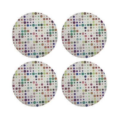 Mod Confetti Granada Pebble 16" Vinyl Placemat