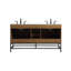 Ensemble de meuble-lavabo double 60 po Eugene-323889359