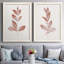 Toile encadrée Red Leaf I-Premium - prête à être accrochée-820747057-820747056