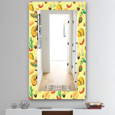 Miroir mural musical mexicain