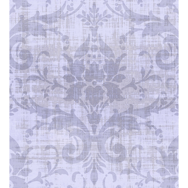 Palace Damask Metallic Wallpaper, Lilac