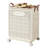 Large Foldable Laundry Hamper With Wheels And Handle, Collapsible Rolling Laundry Basket, Versatile Portable Storage Basket For Laundry/Bathroom Beige-125532000-125532001