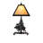 15.5"H Lone Moose Accent Lamp