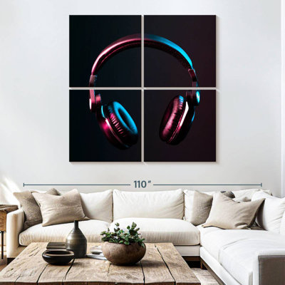 Abarca Neon Highlight Headphones