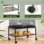 134.5cm Steel Flat Top Floor Bird Cage with Wheels