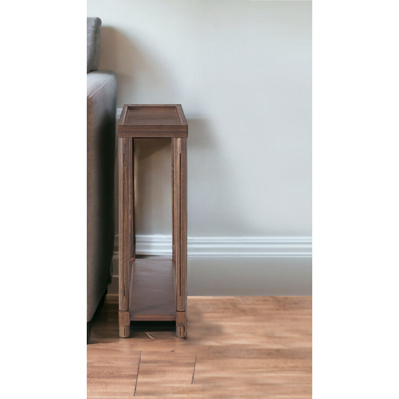Verrill Top End Table Set End Table, Walnut