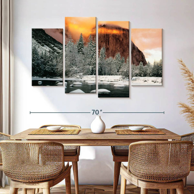Alvord El Capitan Mountain Winter Glow