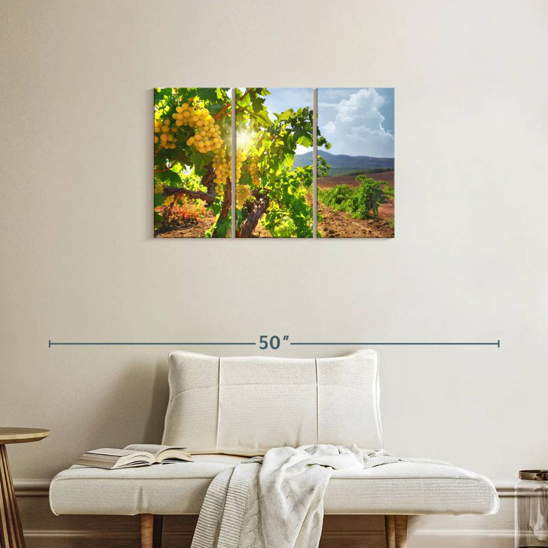 Yarlin Luminous Grape Vine, 20" H x 33" W
