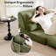  8.3" Compression Futon mattress, Folding Sofa Bed, Modern Corduroy Upholstered Sofa Comfortable Accent Chair-281901983