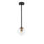 Luminaire suspendu simple en métal avec capuchon en verre-212478611-212478608