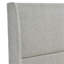 Très grand lit plateforme à oreilles en tissu gris clair-130174676-130174674