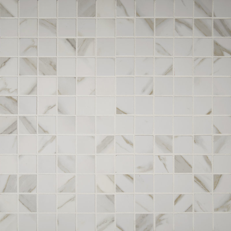 Astoria Vena 12 in. x 12 in. Polished Porcelain Mosaic Floor and Wall Tile