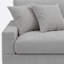 Canapé modulaire rembourré en chenille 5 pièces avec coussins décoratifs et repose-pieds amovibles 5 pièces-1794870455-1794870453
