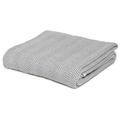 Modern Knitted Throw Blanket