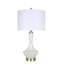 "Crystal Shell" - 16 "x 28" - Lampe de table en fausse coquille