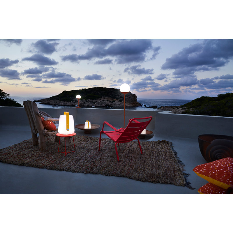 Lampe del sur pied 53" Mooon Lamp, Cerise noir