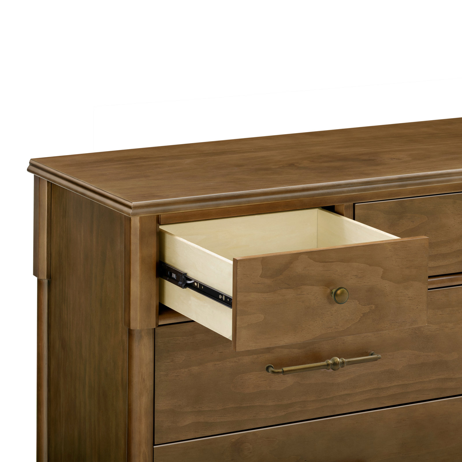 Alouette Kids 7-Drawer Dresser, Natural Walnut