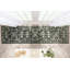 Tapis vert floral rétro Dazzle-329568201