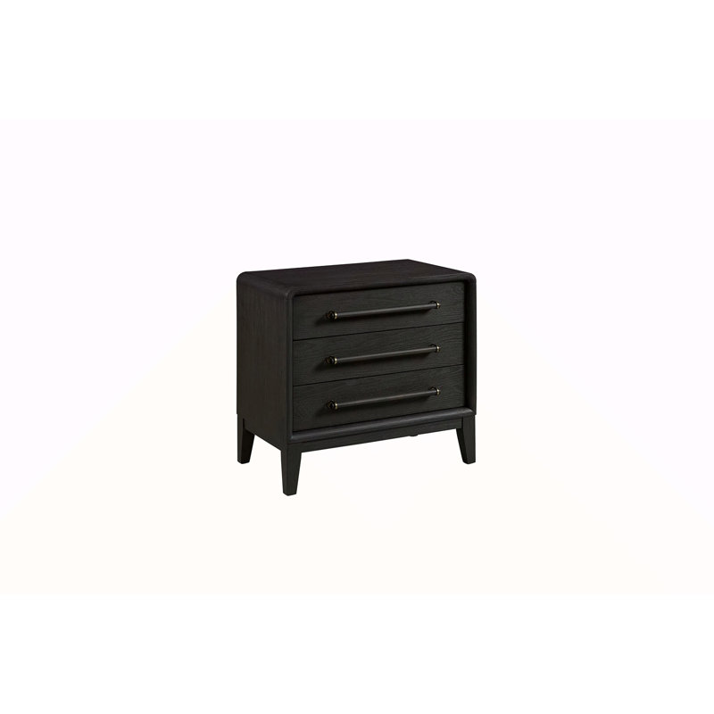3 Drawer Nightstand With USB