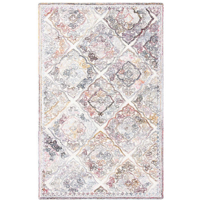 Micro-Loop Hand Tufted Performance Oriental Rug, Rectangle 4' x 6'